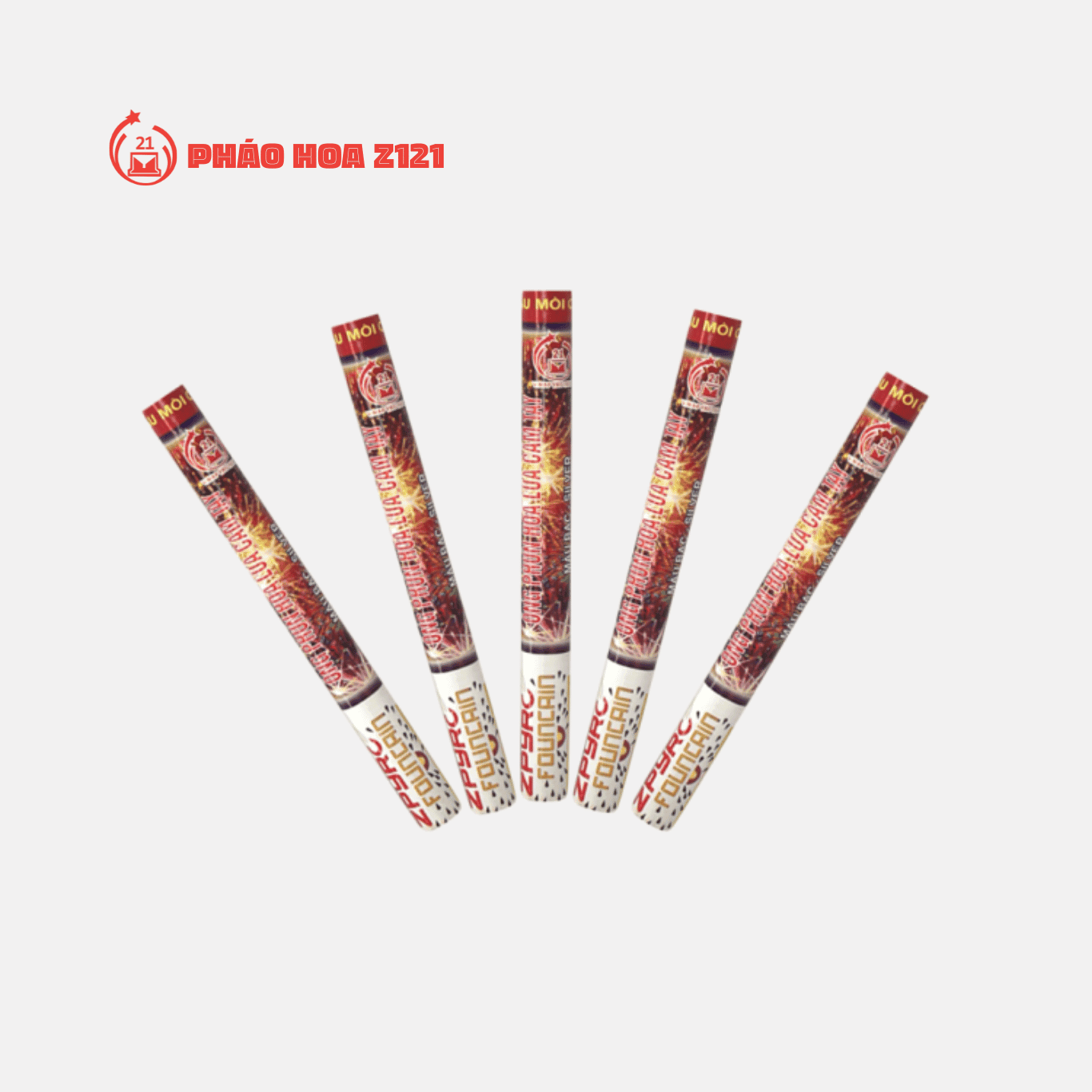 Ống phun hoa lửa cầm tay bộ quốc phòng
