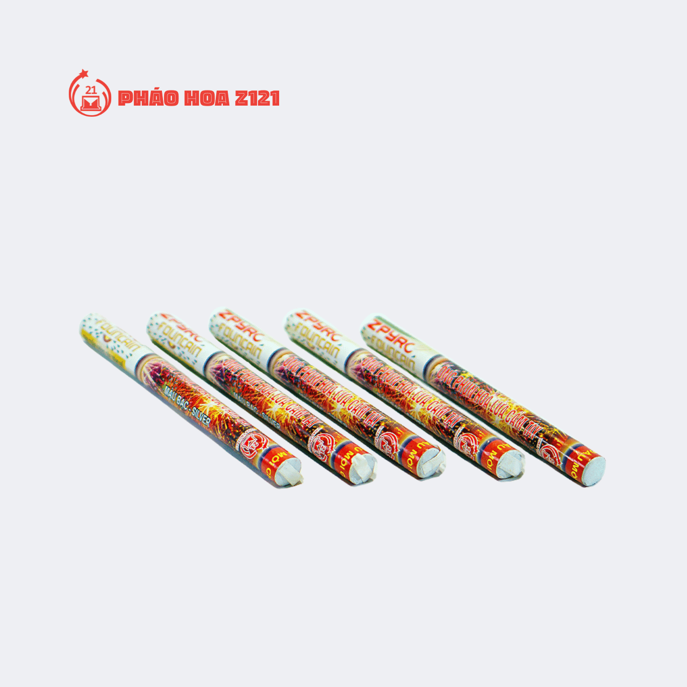 Ống phun hoa lửa cầm tay bộ quốc phòng