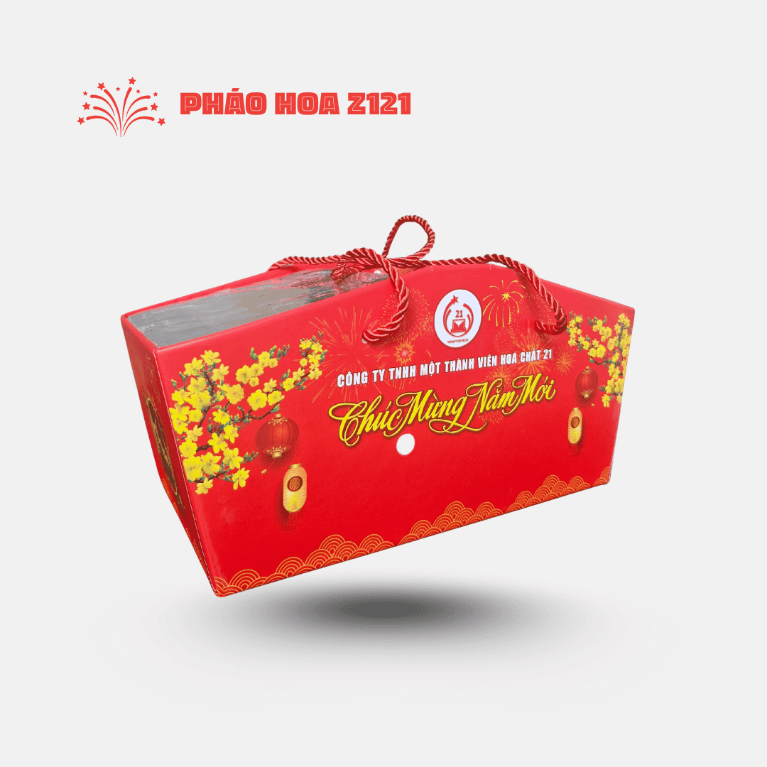 Giàn 50 viên pháo hoa bộ quốc phòng